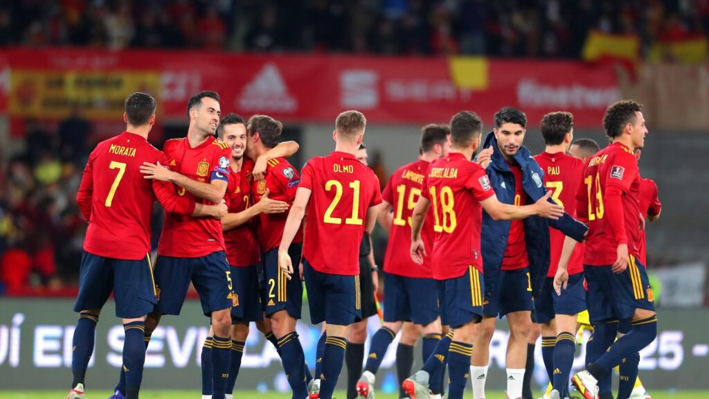 Espanjan joukkue MM-kisoihin  2022